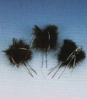 髪飾り 羽根ピン（3本セット）